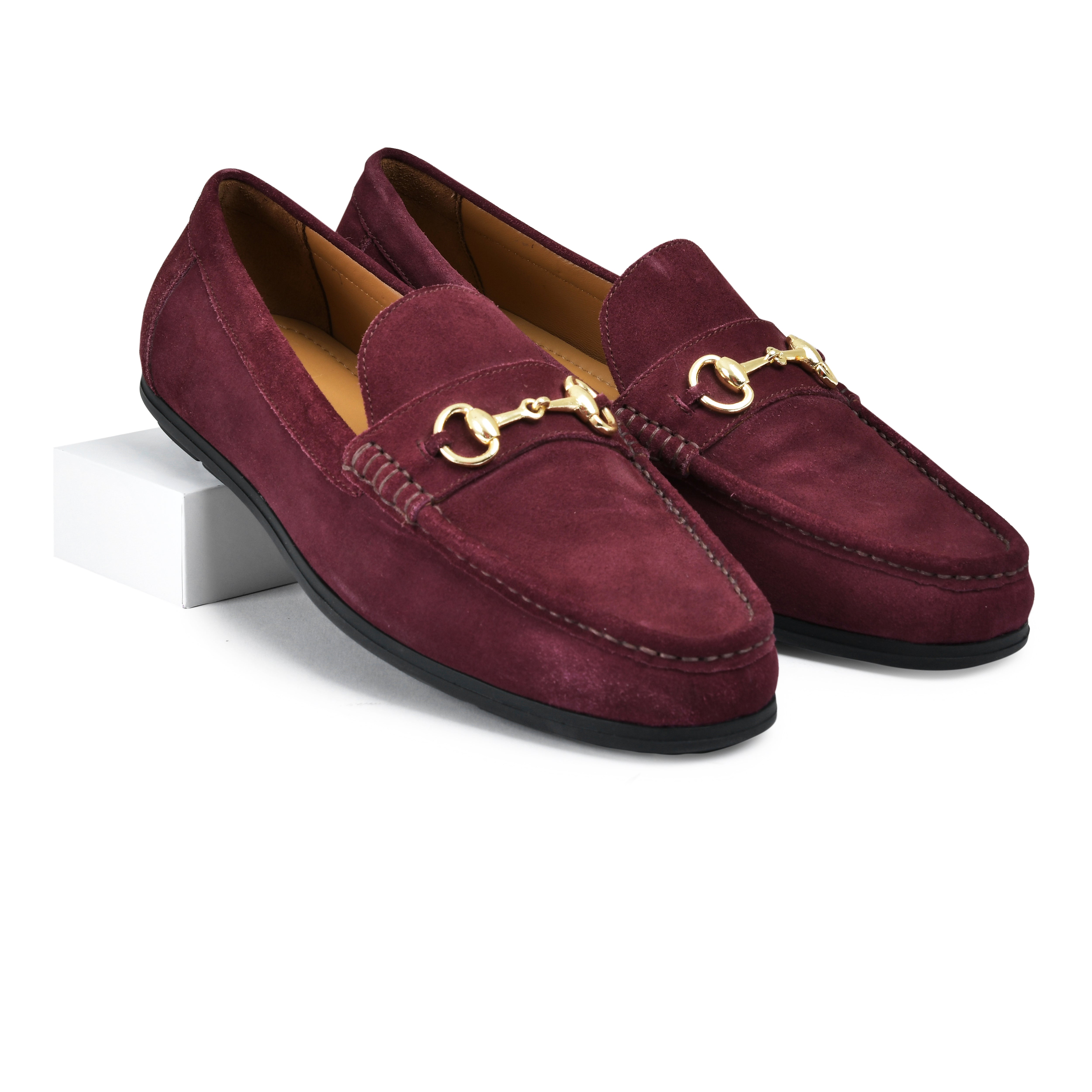 STEVE | SUEDE BURGUNDY