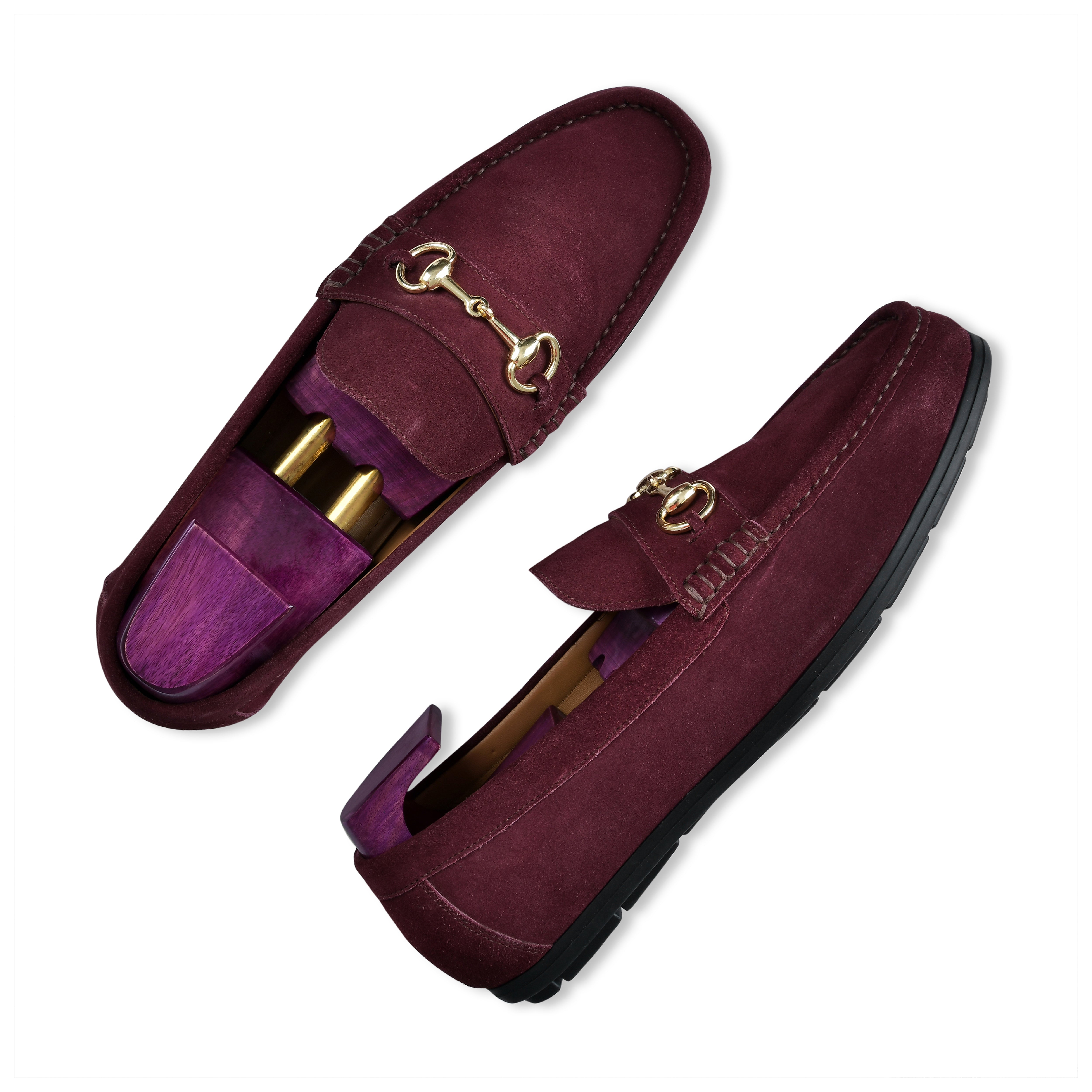 STEVE | SUEDE BURGUNDY