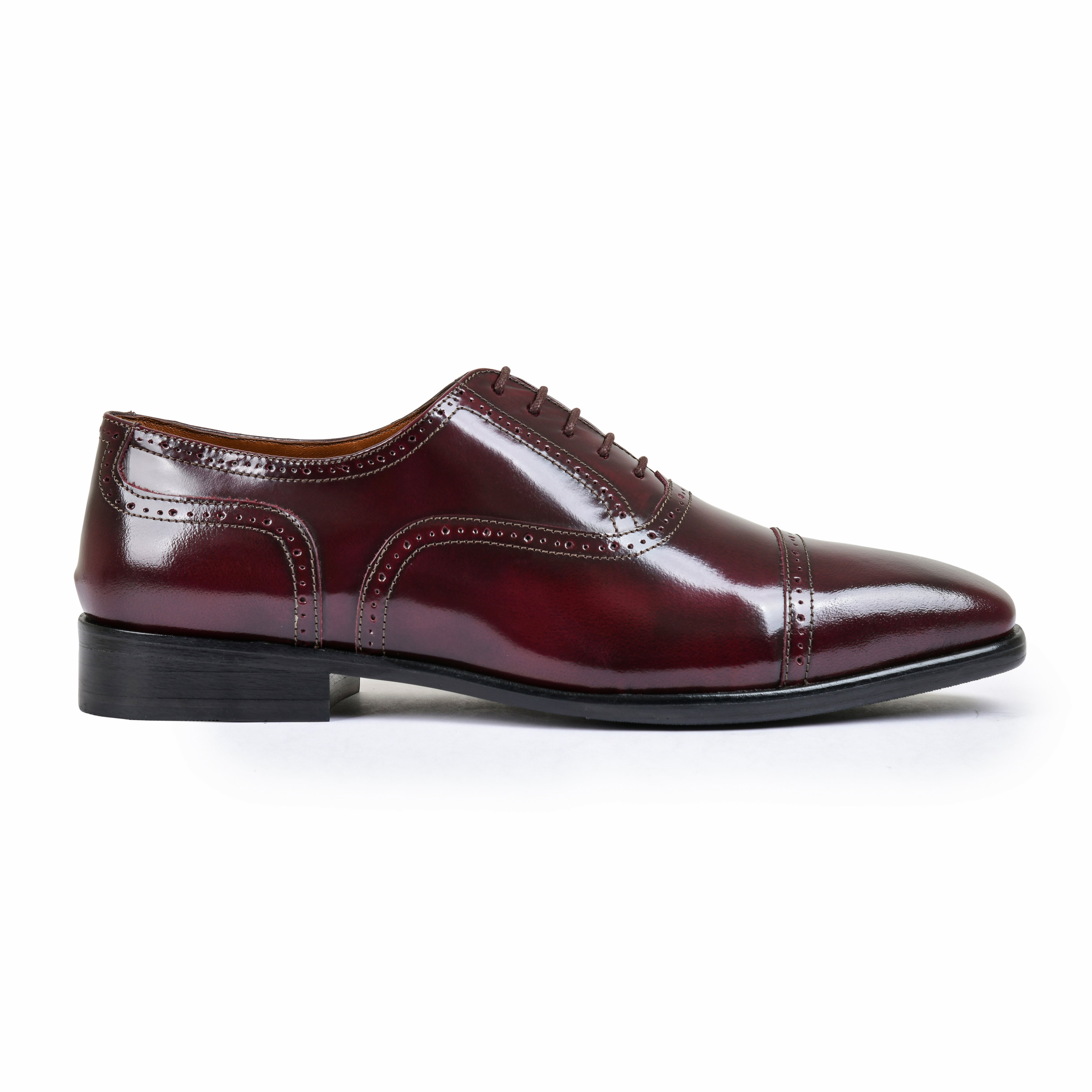 CHARLES | BRUSHOFF BURGUNDY