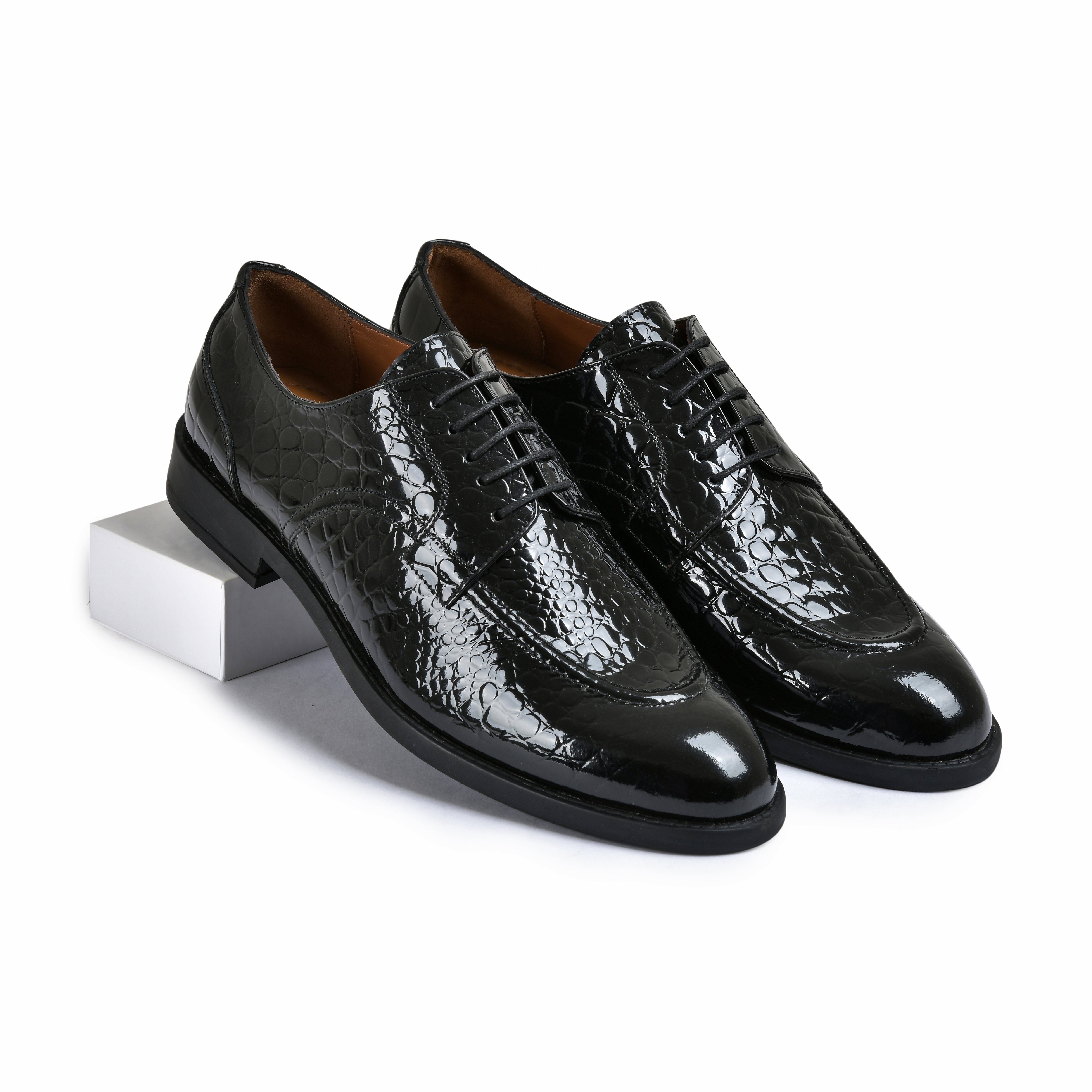 MATTHEW | BLACK CROCO PATENT