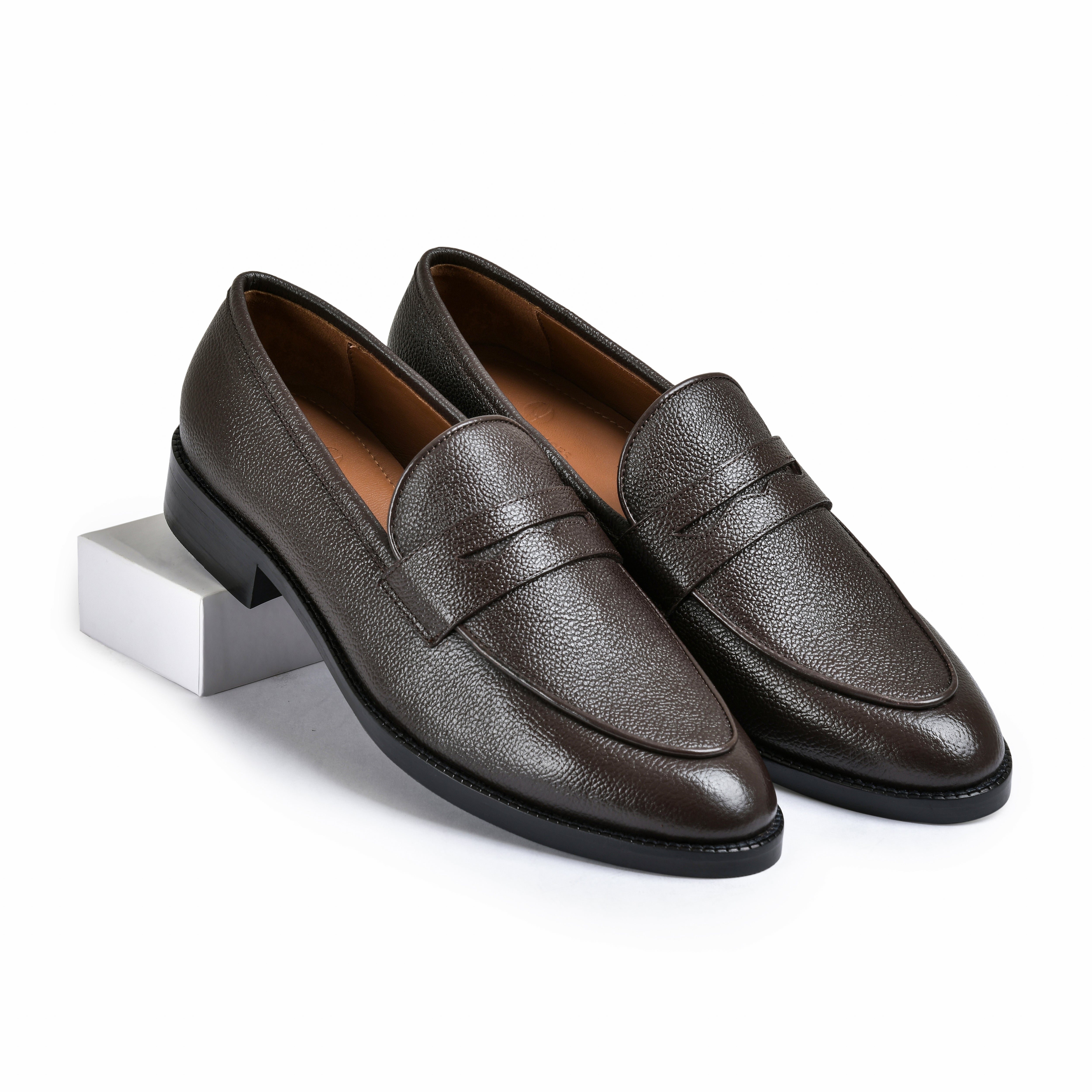 GEORGE | DARK BROWN MILLED