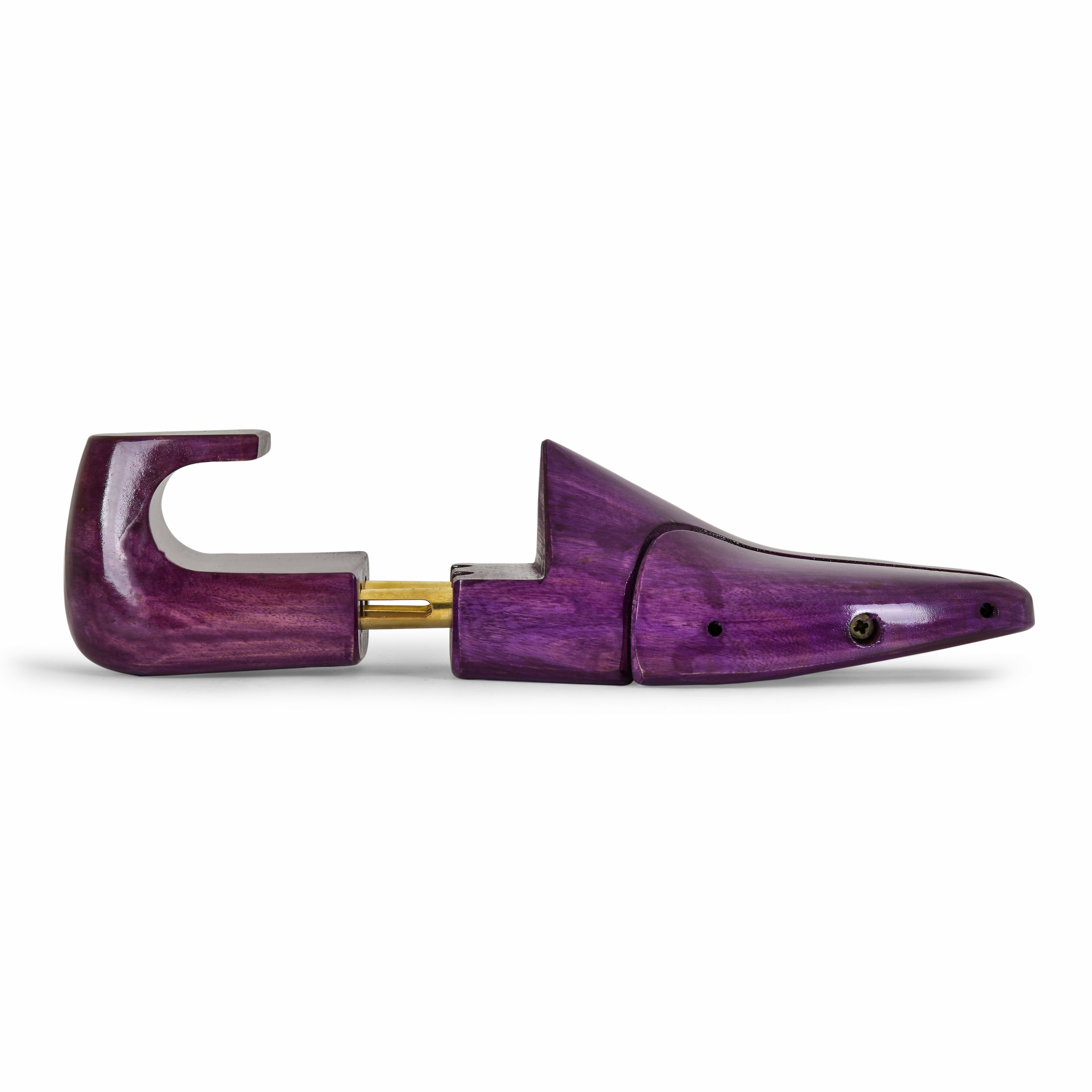 SHOE TREE | BRUSHED PURPLE PATINA