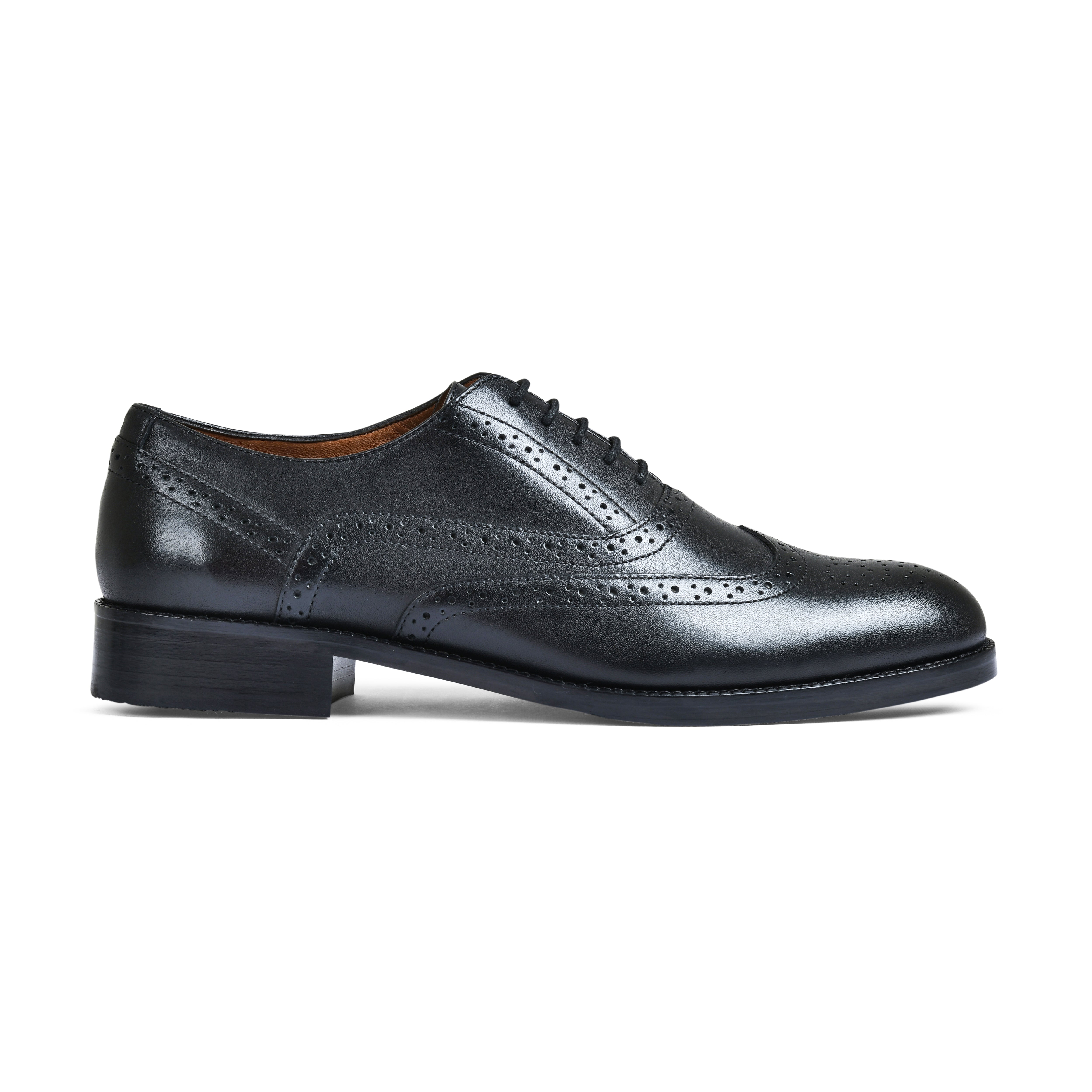 OFFICER II | BLACK BROGUE