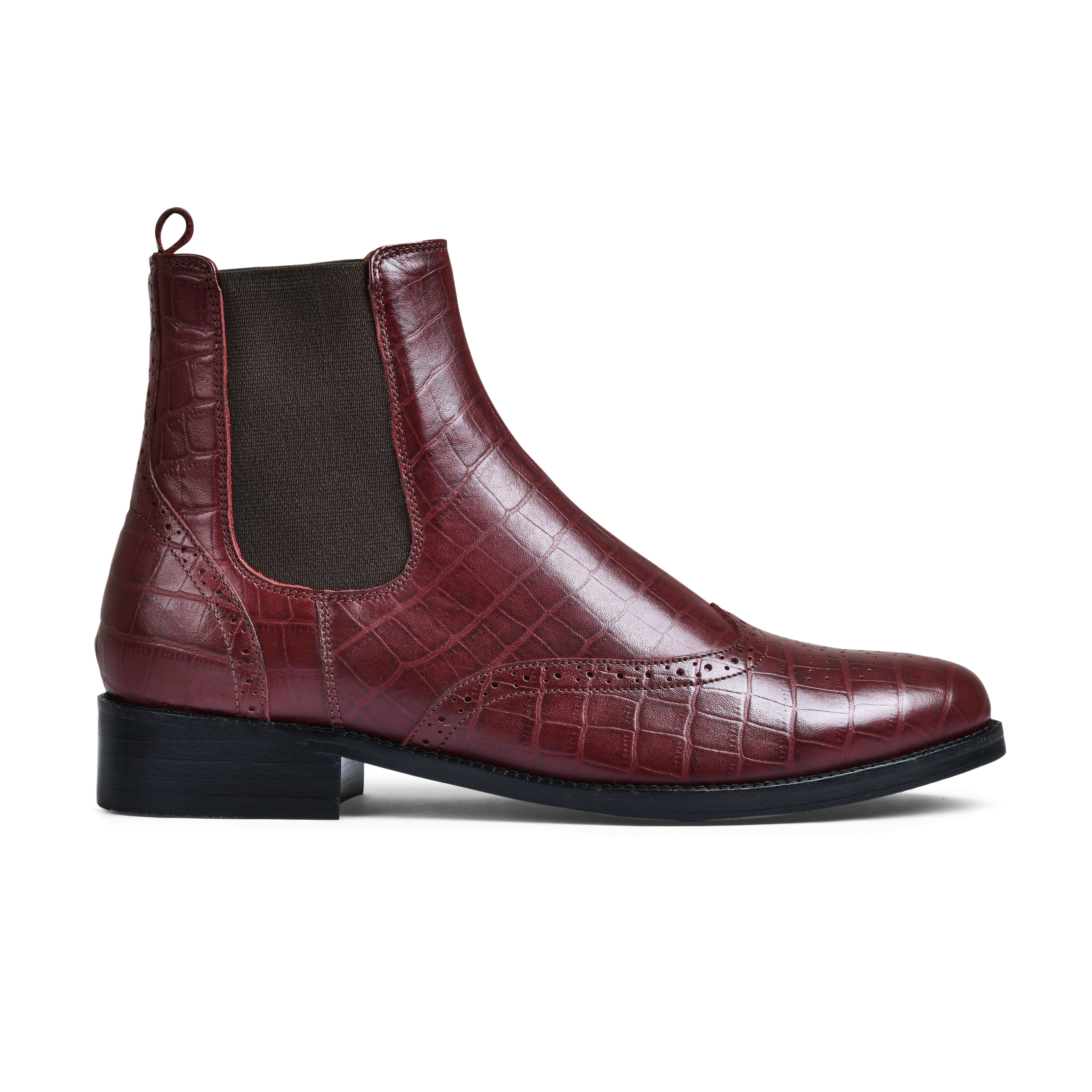 WADE | BURGUNDY CROCO