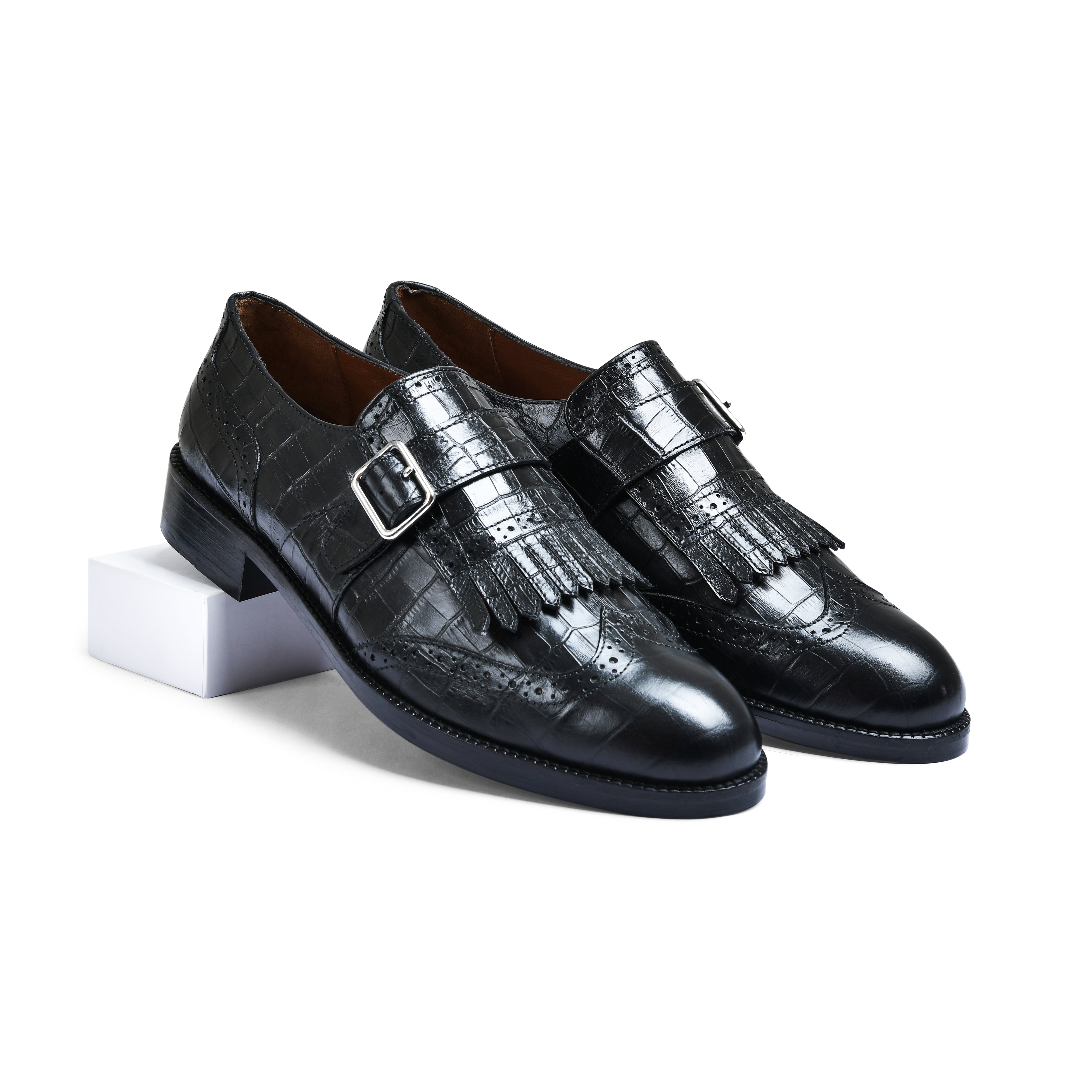 ISSAC | BLACK KILTIE CROC