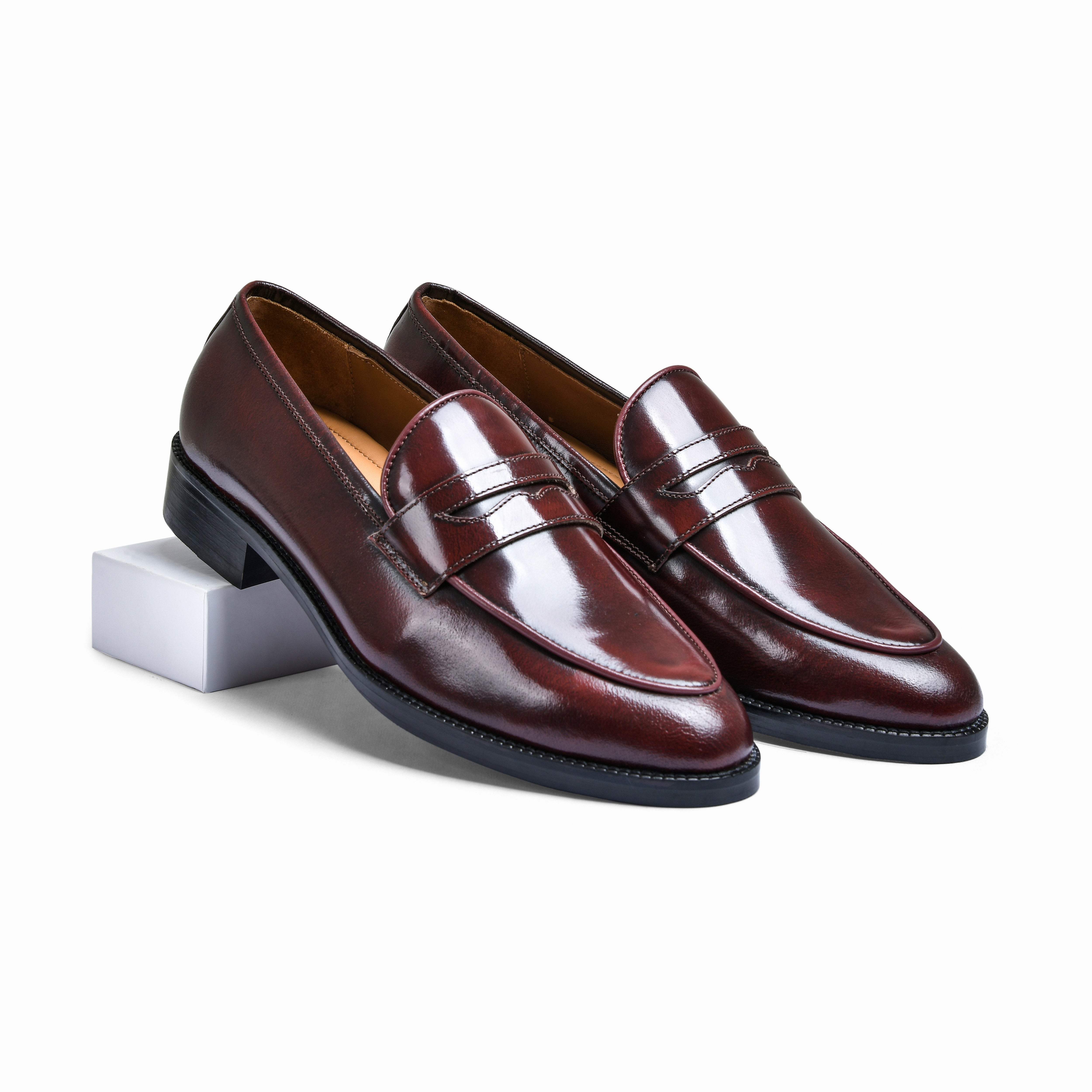 GEORGE | BRUSHOFF BURGUNDY