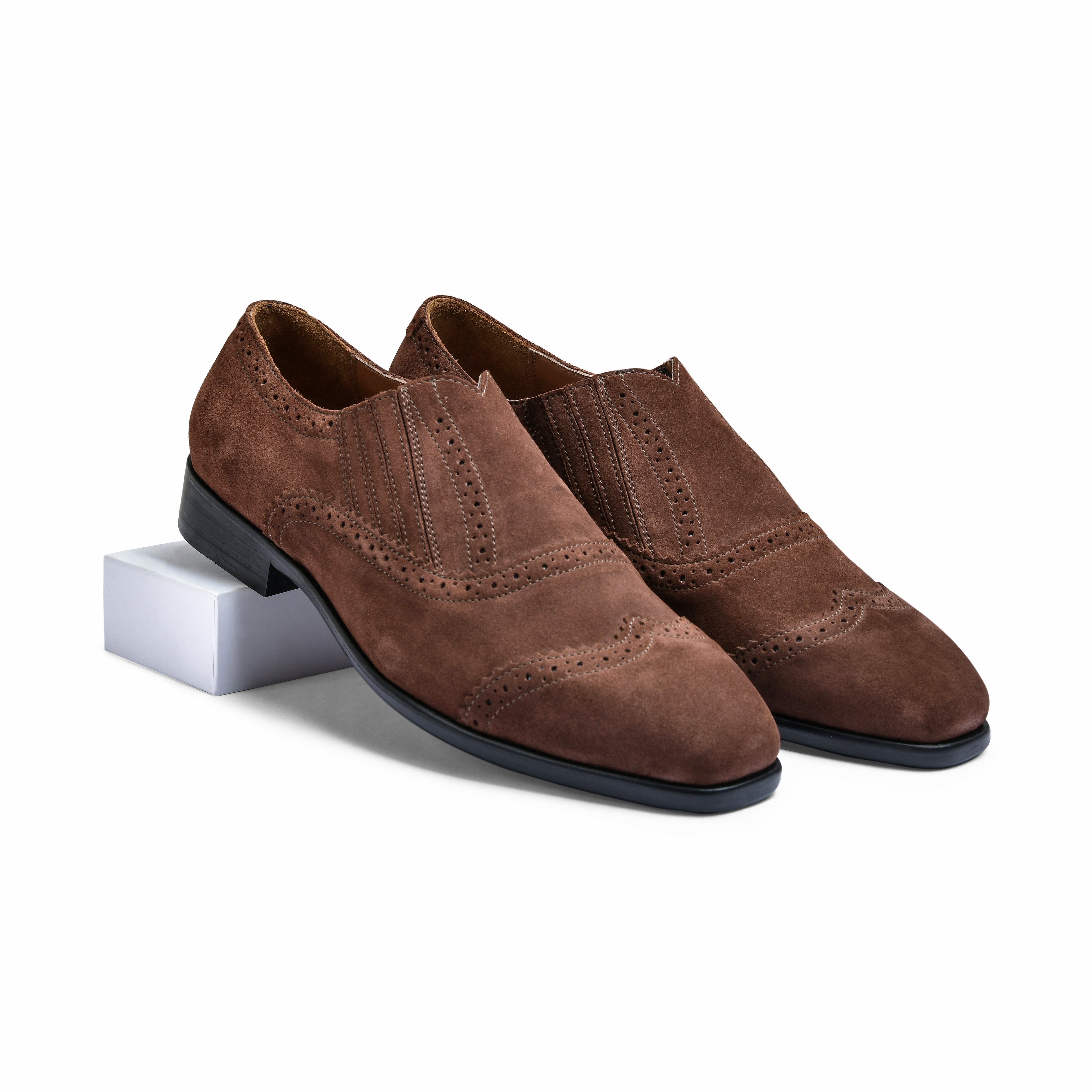 BENJAMIN | SUEDE BROWN