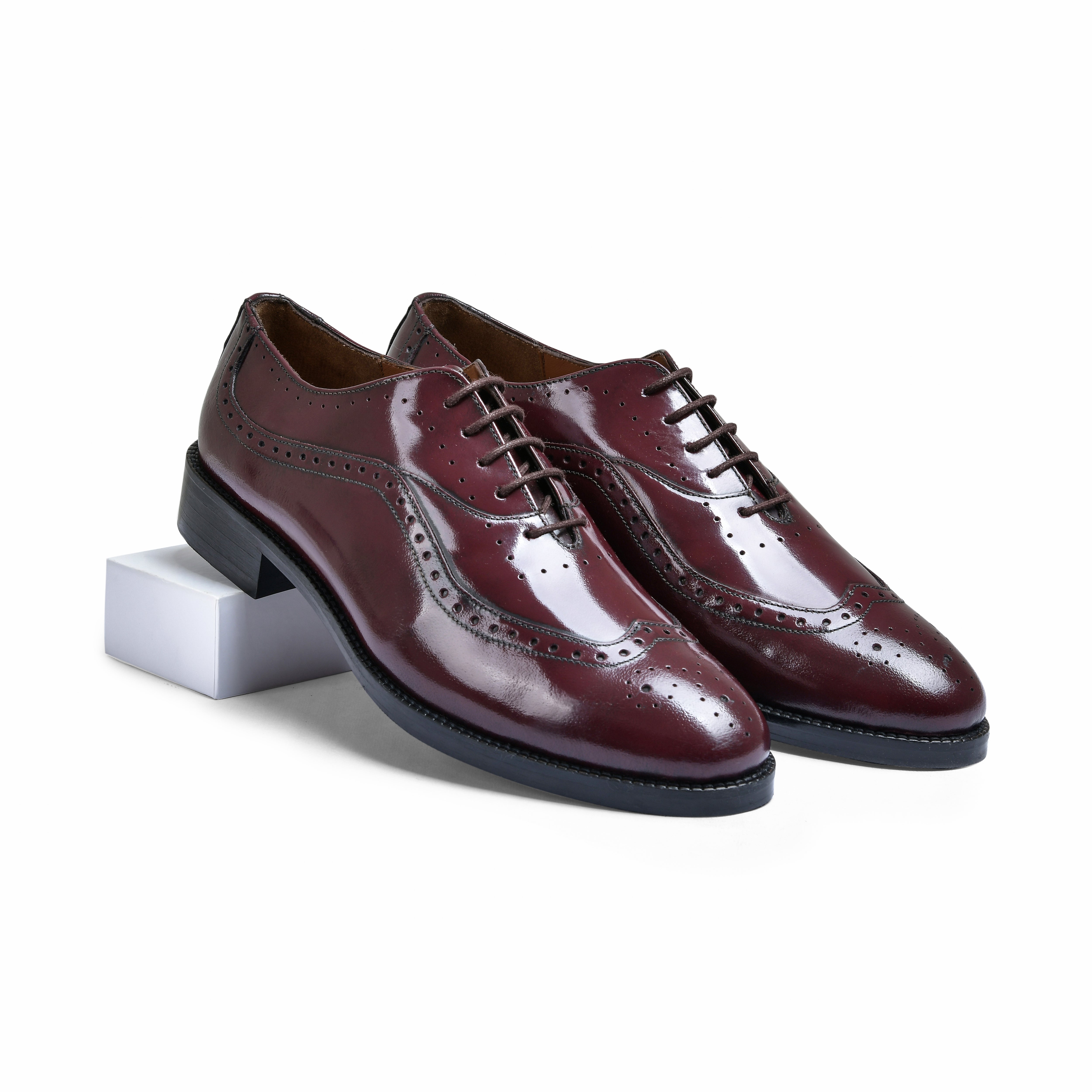 BRADLEY | BRUSHOFF BURGUNDY