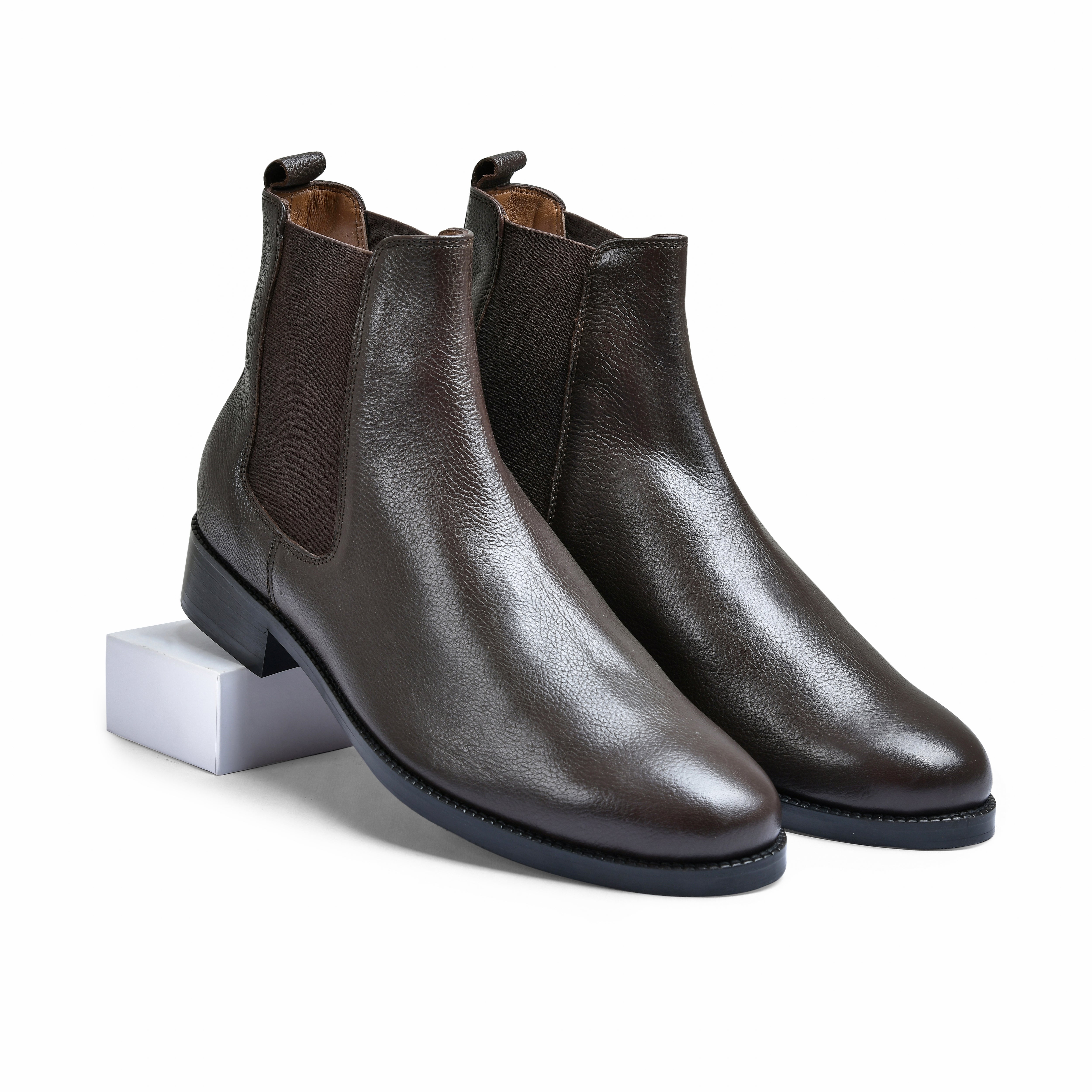 WELLINGTON | DARK BROWN MILLED