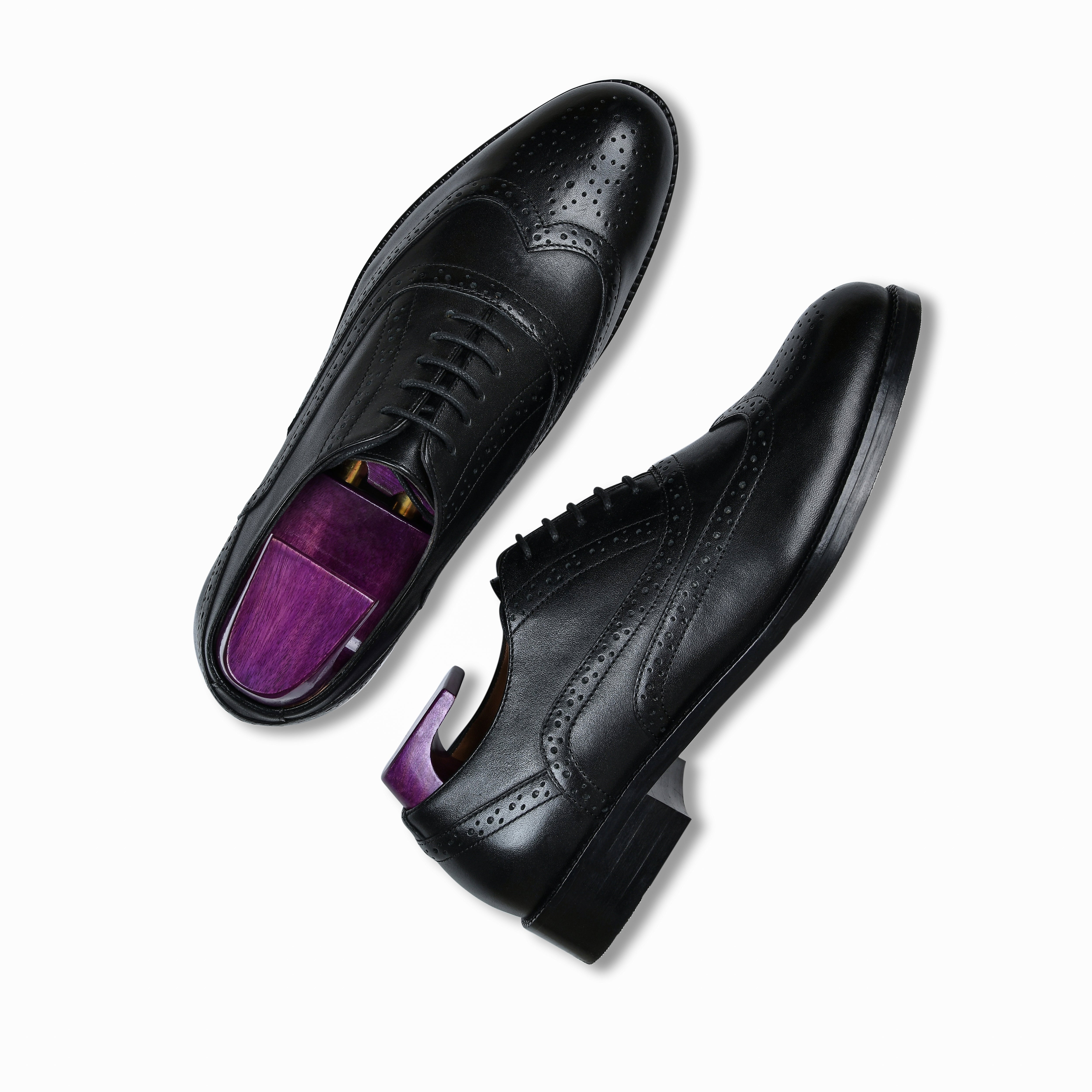 OFFICER II | BLACK BROGUE