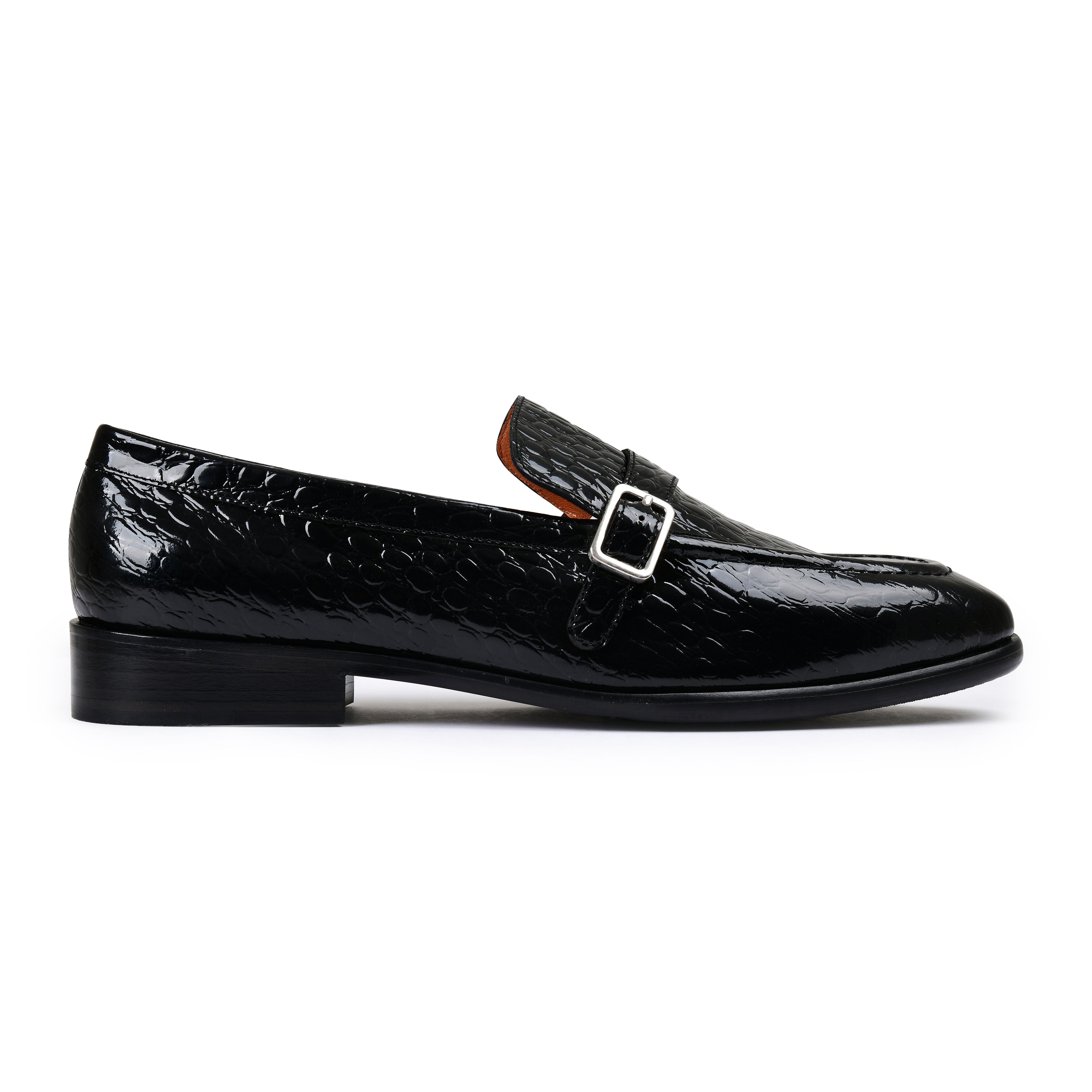 HARVEY | BLACK CROCO PATENT